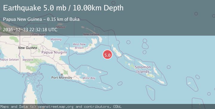 Map of NEW BRITAIN REGION, P.N.G.