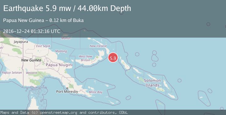 Map of NEW IRELAND REGION, P.N.G.