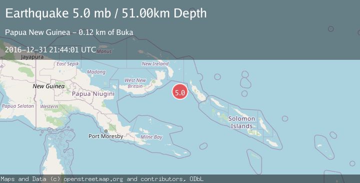 Map of NEW BRITAIN REGION, P.N.G.