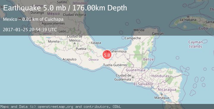 Map of VERACRUZ, MEXICO