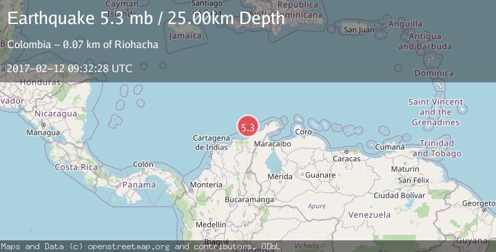 Map of CARIBBEAN SEA