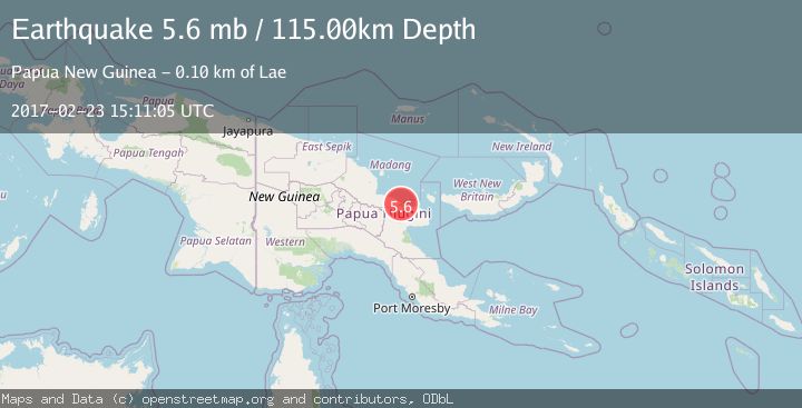 Map of EASTERN NEW GUINEA REG., P.N.G.