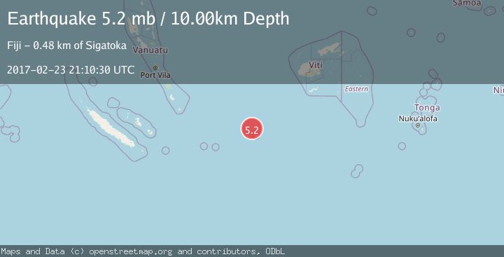 Map of VANUATU REGION