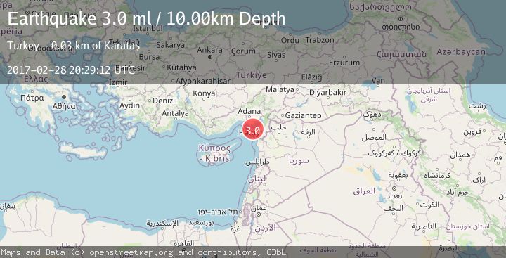 Map of CENTRAL TURKEY