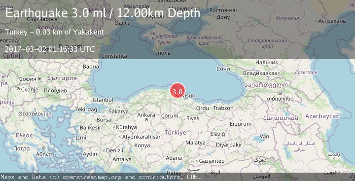 Map of CENTRAL TURKEY