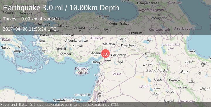 Map of CENTRAL TURKEY