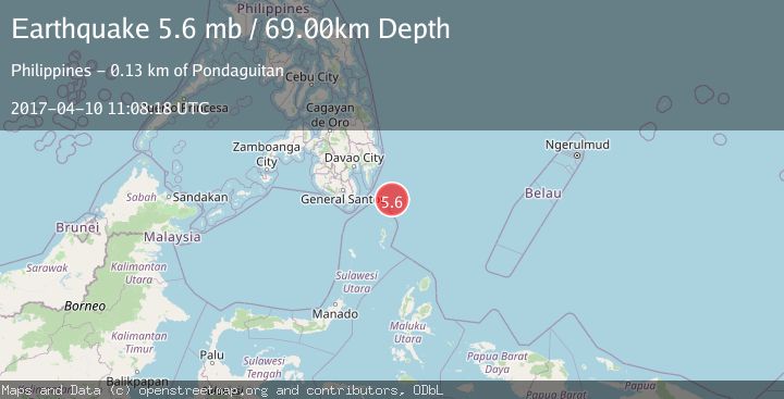 Map of PHILIPPINE ISLANDS REGION
