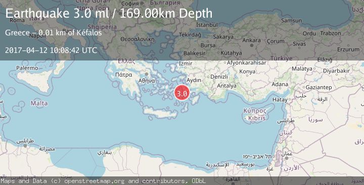 Map of DODECANESE ISLANDS, GREECE