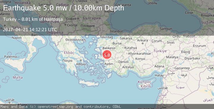 Map of WESTERN TURKEY