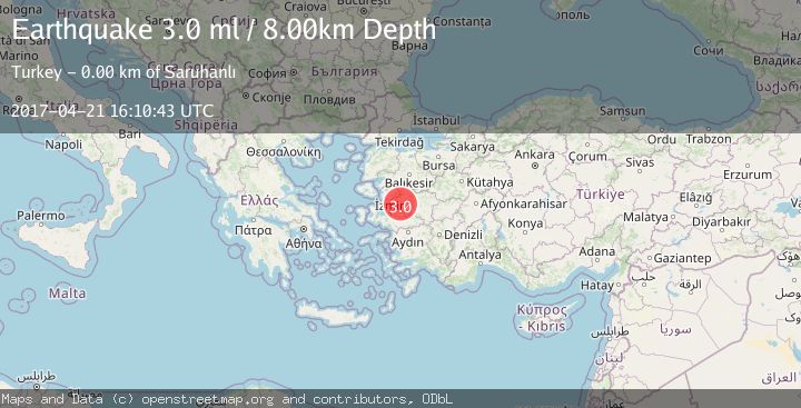Map of WESTERN TURKEY