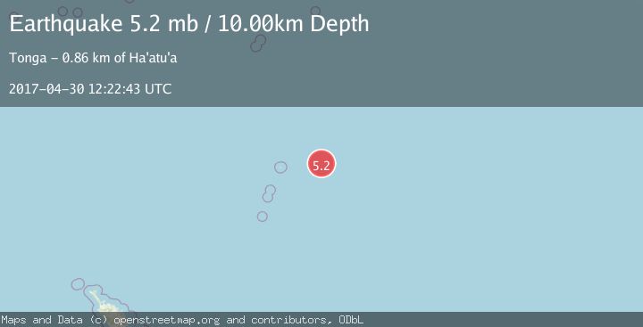 Map of KERMADEC ISLANDS REGION
