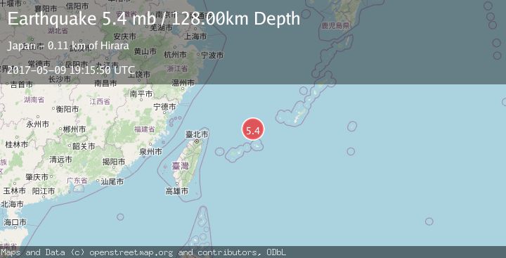 Map of SOUTHWESTERN RYUKYU ISL., JAPAN