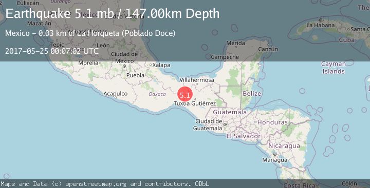 Map of VERACRUZ, MEXICO