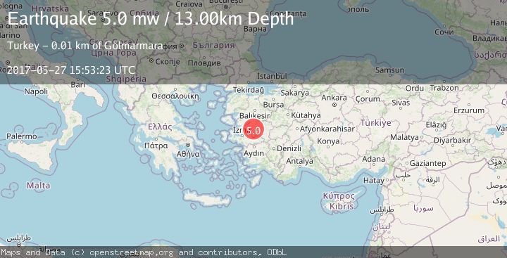 Map of WESTERN TURKEY