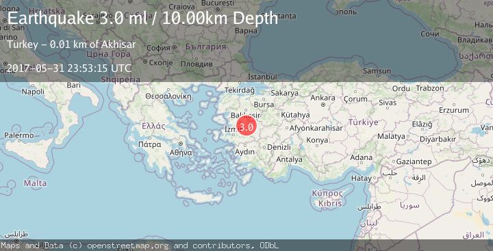Map of WESTERN TURKEY