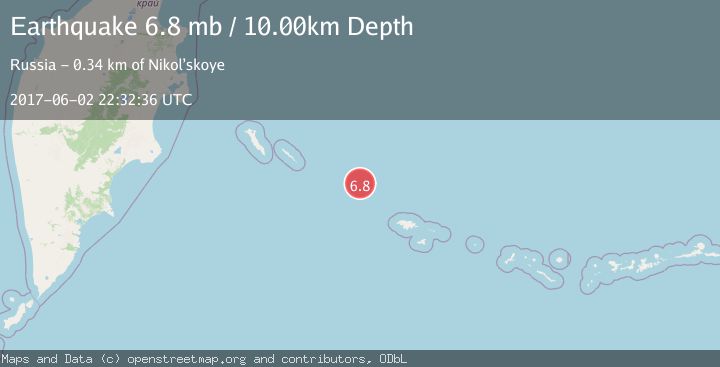 Map of NEAR ISLANDS, ALEUTIAN ISLANDS