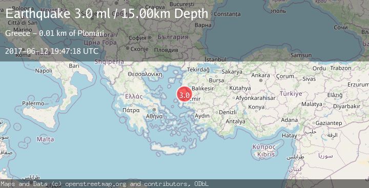 Map of NEAR THE COAST OF WESTERN TURKEY