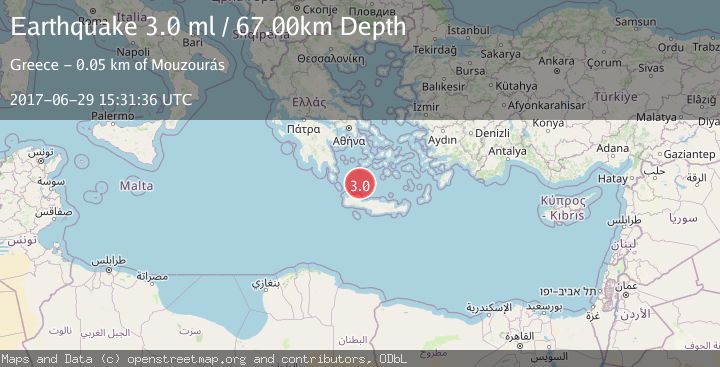 Map of SOUTHERN GREECE