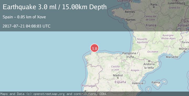 Map of NORTH ATLANTIC OCEAN