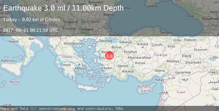 Map of WESTERN TURKEY
