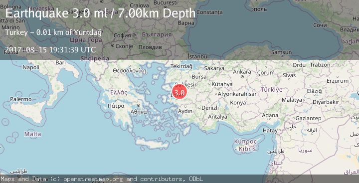 Map of WESTERN TURKEY