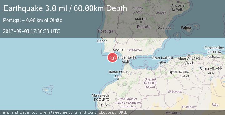 Map of STRAIT OF GIBRALTAR