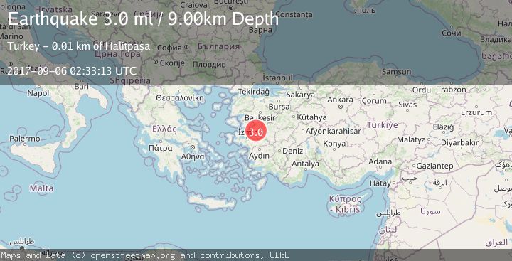 Map of WESTERN TURKEY
