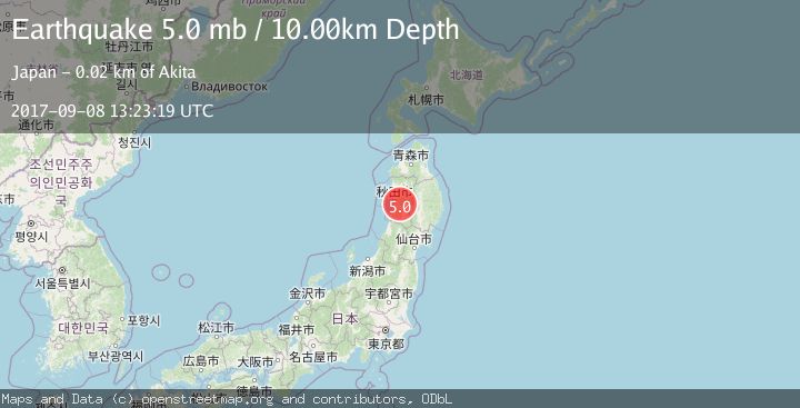 Map of EASTERN HONSHU, JAPAN