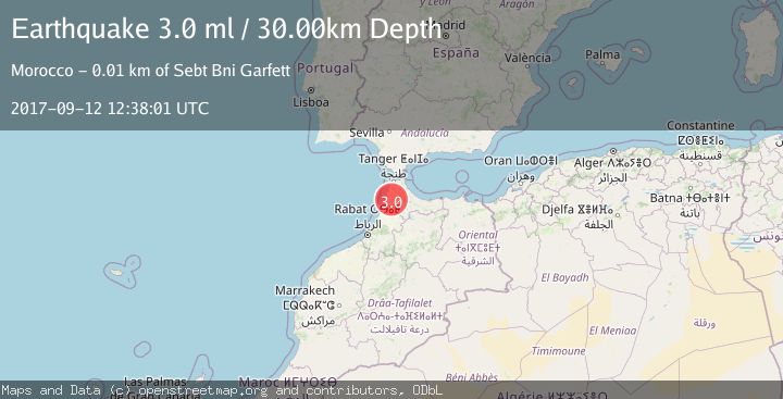 Map of STRAIT OF GIBRALTAR
