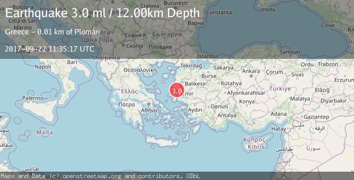 Map of NEAR THE COAST OF WESTERN TURKEY