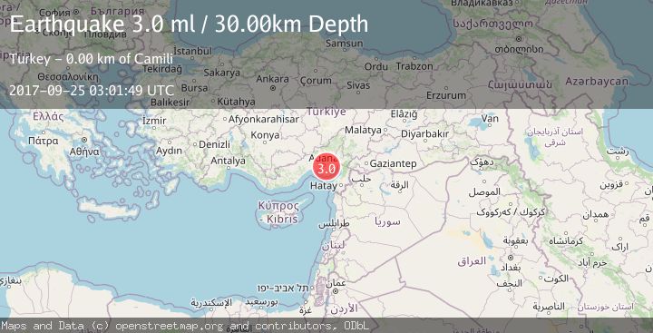 Map of CENTRAL TURKEY