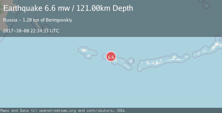 Map of RAT ISLANDS, ALEUTIAN ISLANDS