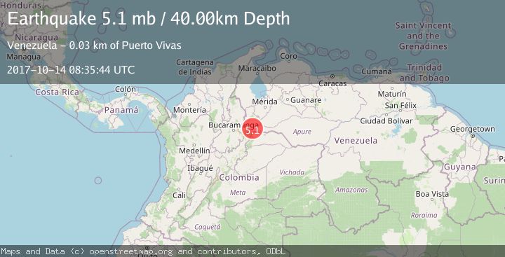 Map of APURE, VENEZUELA