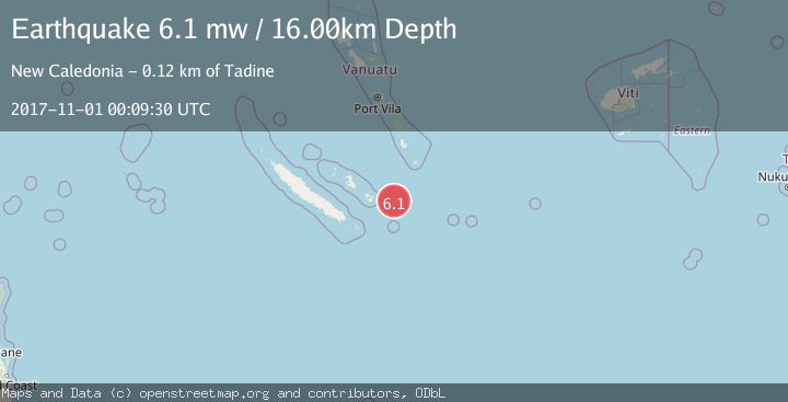 Map of SOUTHEAST OF LOYALTY ISLANDS