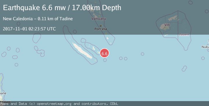 Map of LOYALTY ISLANDS