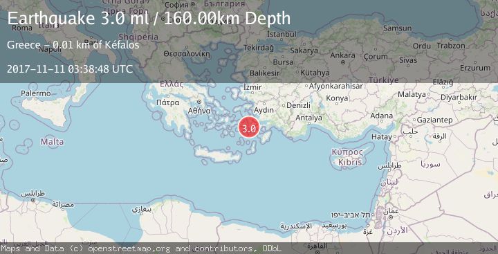 Map of DODECANESE ISLANDS, GREECE