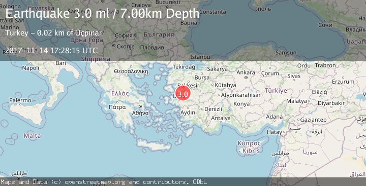 Map of WESTERN TURKEY