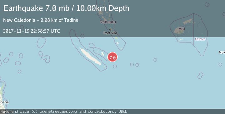 Map of LOYALTY ISLANDS