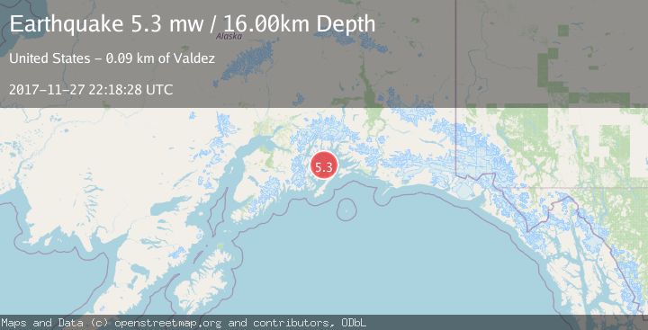 Map of SOUTHERN ALASKA