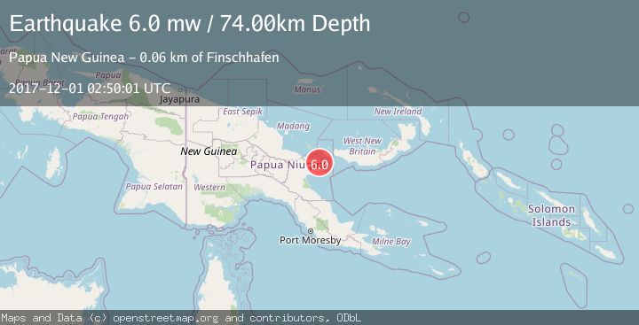 Map of EASTERN NEW GUINEA REG., P.N.G.