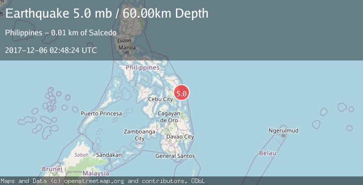 Map of SAMAR, PHILIPPINES