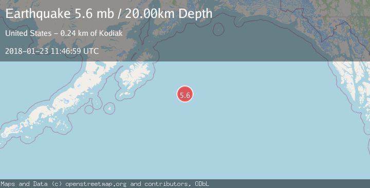 Map of GULF OF ALASKA