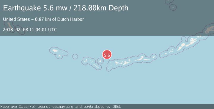 Map of ANDREANOF ISLANDS, ALEUTIAN IS.