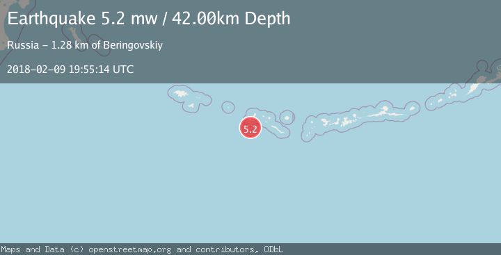 Map of RAT ISLANDS, ALEUTIAN ISLANDS
