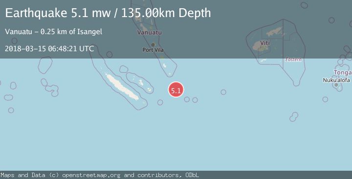 Map of SOUTHEAST OF LOYALTY ISLANDS