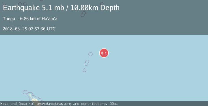 Map of KERMADEC ISLANDS REGION