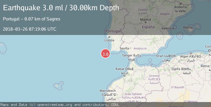 Map of WEST OF GIBRALTAR