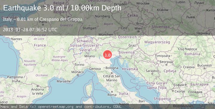 Map of NORTHERN ITALY