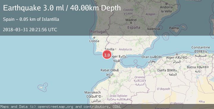 Map of STRAIT OF GIBRALTAR