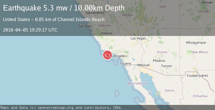 Map of CHANNEL ISLANDS REG., CALIFORNIA